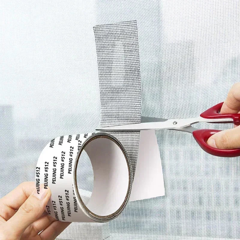 Waterproof Window Screen Repair Tape Window Fix Self-adhesive Net Patch Anti-Insect Mosquito Mesh Broken Hole Repair stick Oasis Select