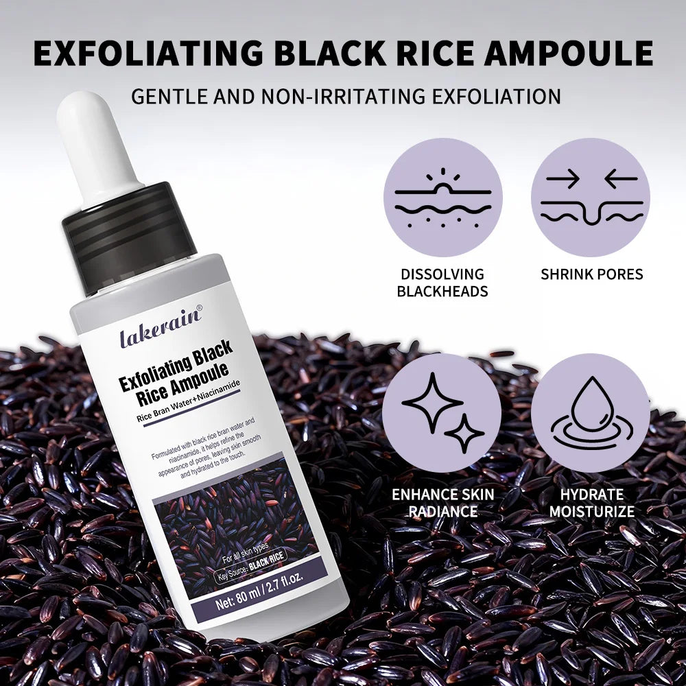 Rice Peeling Ampoule Soft Exfoliating Face and Body Scrub Dead Skin Cells Blackhead Remover for All Skin Types korean skin care Oasis Select