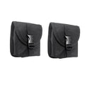 600D Nylon Scuba Diving Trim Counter Weight Pocket Pouch with Quick Release Buckles Ballast Weight Pouch for Cave Wreck Diving Oasis Select Black 2PC