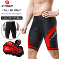 X-TIGER Men's Gel Pad Cycling Shorts | MTB & Road Bike