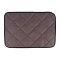 Dog Bed Mat Waterproof, Dog Crate Mat Chew Resistant Anti-Slip, Dog Mattress For Outdoor And Travel S Oasis Select brown
