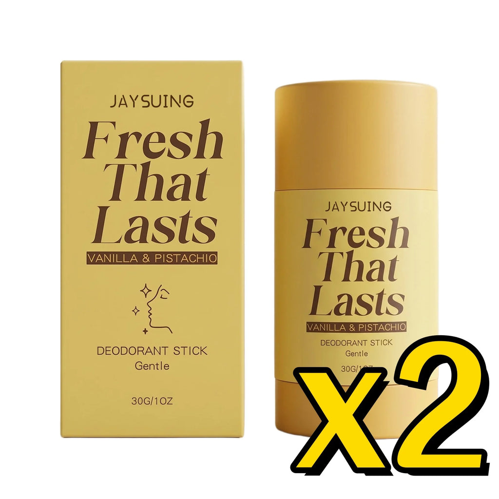Vanilla Deodorant Antiperspirant Remove Underarm Body Bad Odor Refreshing Lasting Aroma Anti Sweating Portable Perfumed Stick Oasis Select 30g Boxed x 2