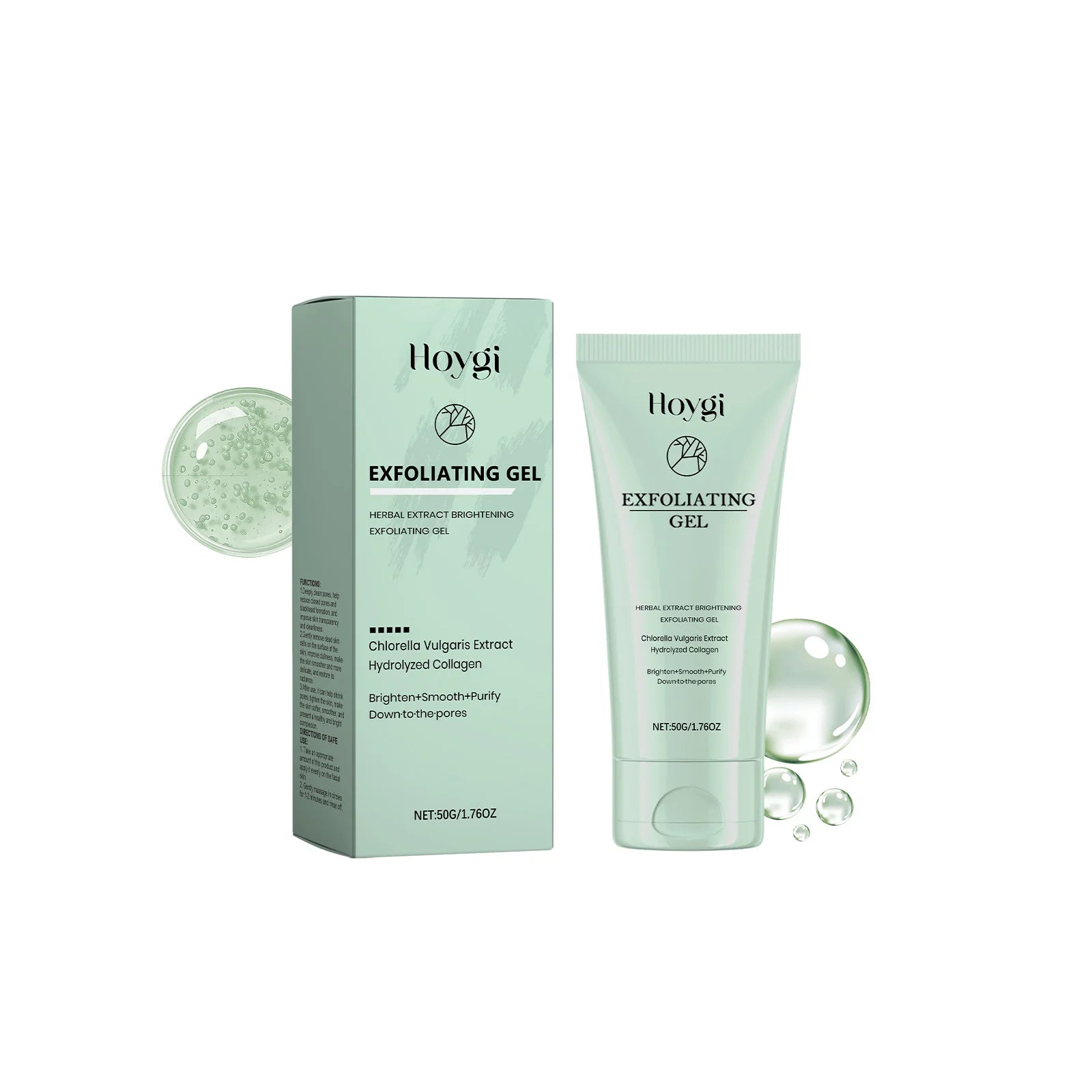 Hoygi 50g Exfoliating Facial Scrub – Pores, Acne & Moisture