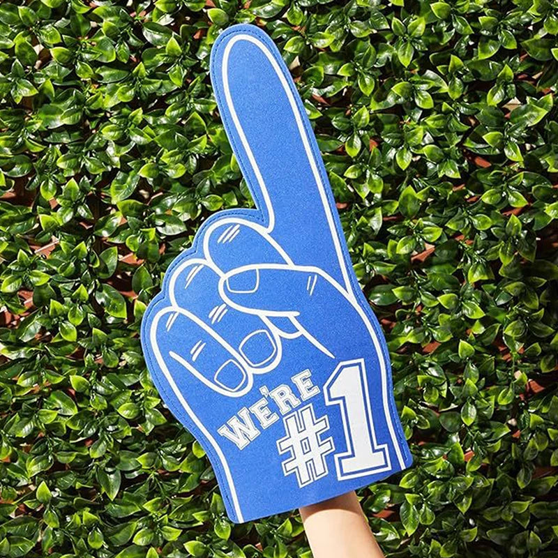 Finger Foams Sports Cheerleading Party Hand Props 1 Noise Makers Props Giant Hands Sports Favors Cheering Palm Party Props Oasis Select