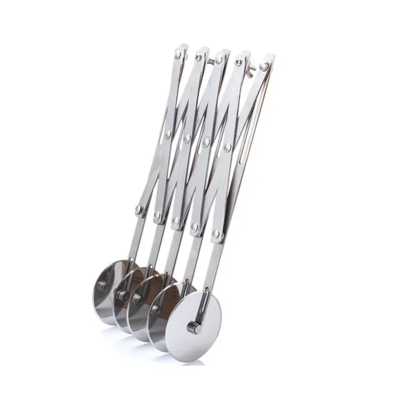 Cutter Dough Divider 3/5/7 Wheel Dough Knife Flexible Roller Blade Pizza Pastry Peeler Stainless Steel Baking Pan Tool Oasis Select