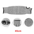 Breathable Cut Level 5 Arm Sleeves HPPE Fiber Anti-Puncture Bracers Heat Resistant for Construction Protective Gear Set Oasis Select 1PC 45cm