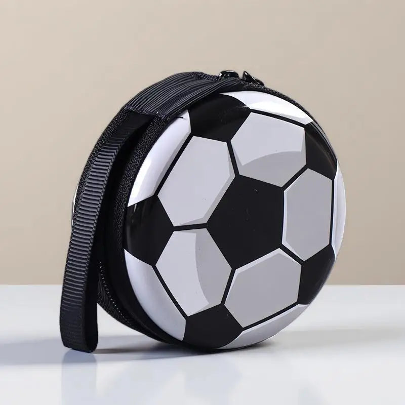 Creative Ball Pattern Coin Purse For Kid Boys Girls Small Gift Fashion Change Purses Mini Wallets Zipper Storage Box Oasis Select E