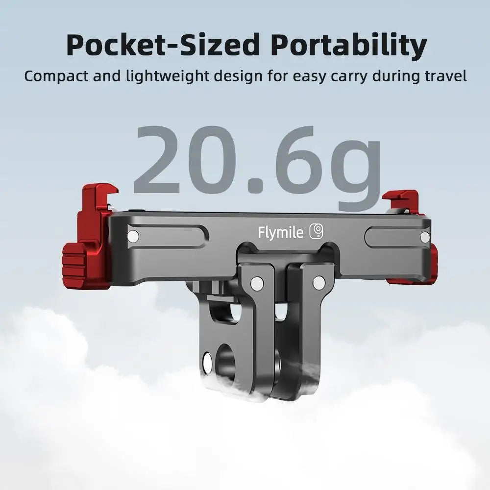 Insta360 GO Ultra Magnetic Quick-Release Mount | Aluminum