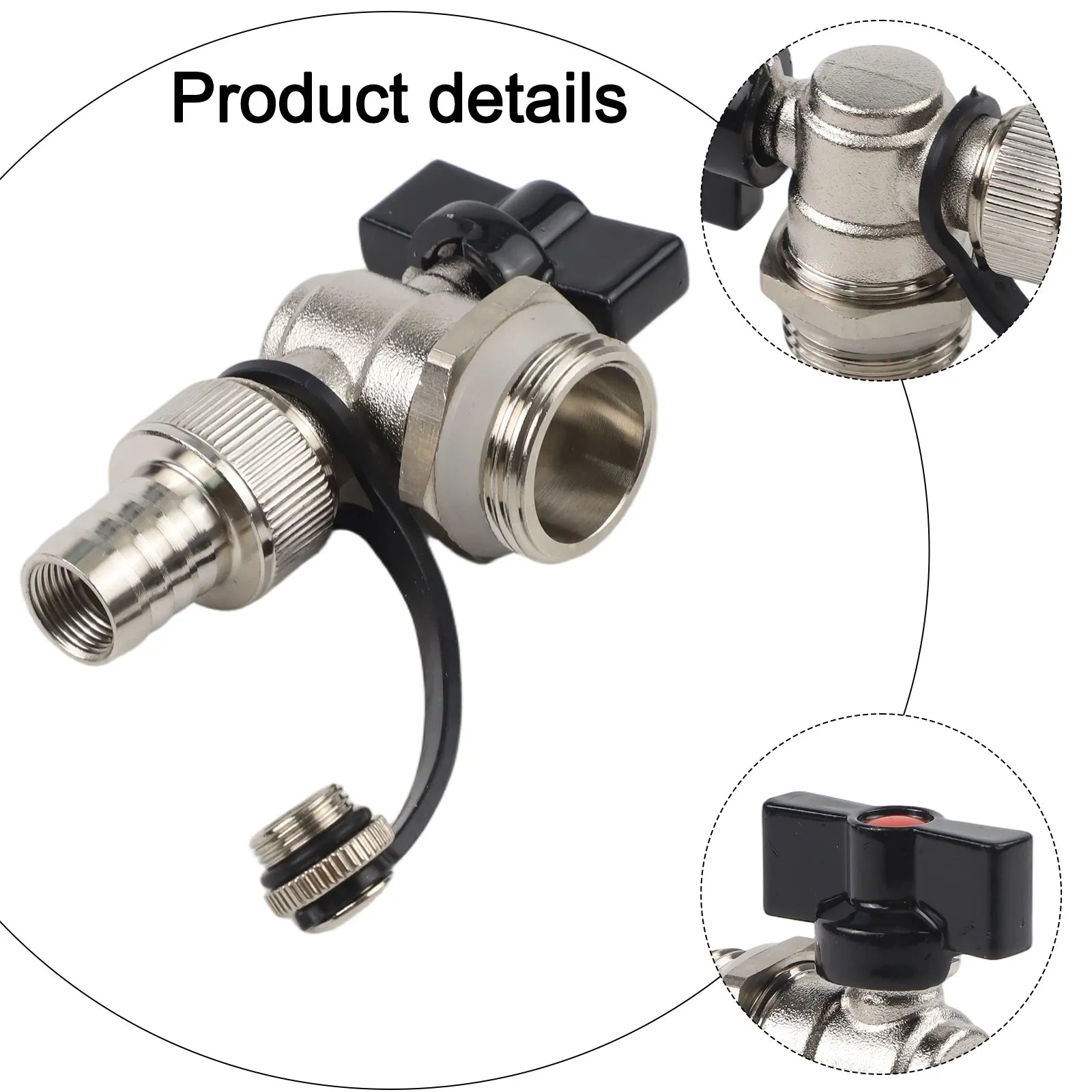 Floor Heating Drain Valve Drain Valve Connector Offers Exceptional Erosion Resistance And Durability Oasis Select