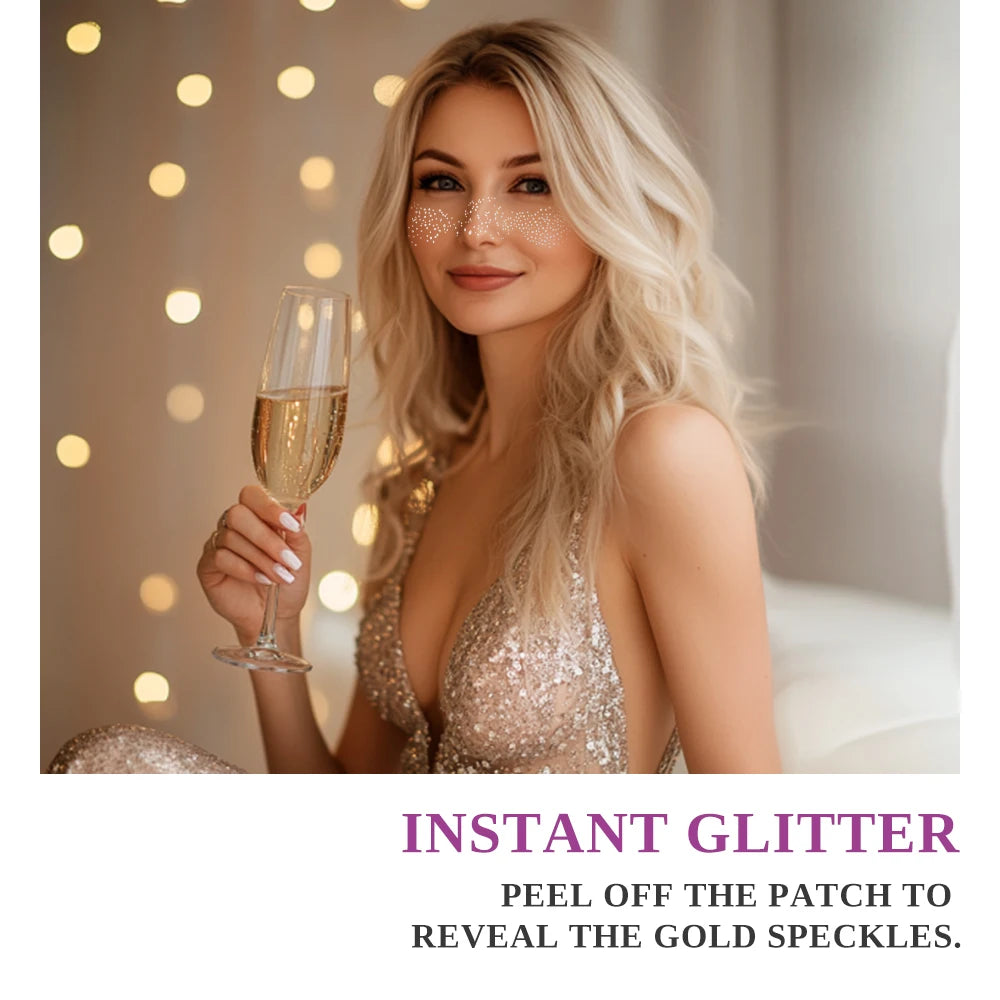 Silver Glitter Freckles Makeup Patches Fazif Makeup PatchesFace Makeup Fake Freckles Waterproof Temporary Face Freckles Oasis Select