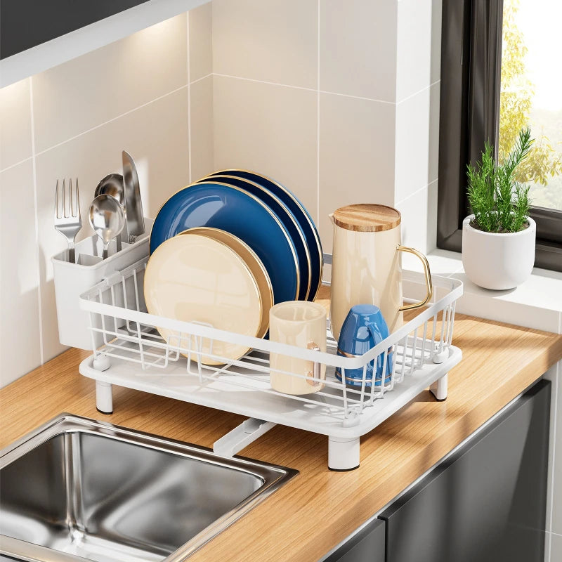 Kitchen Dish Rack Small Volume Dish Rack Sink Multifunctional Tableware Drain Bowl Storage Box Oasis Select