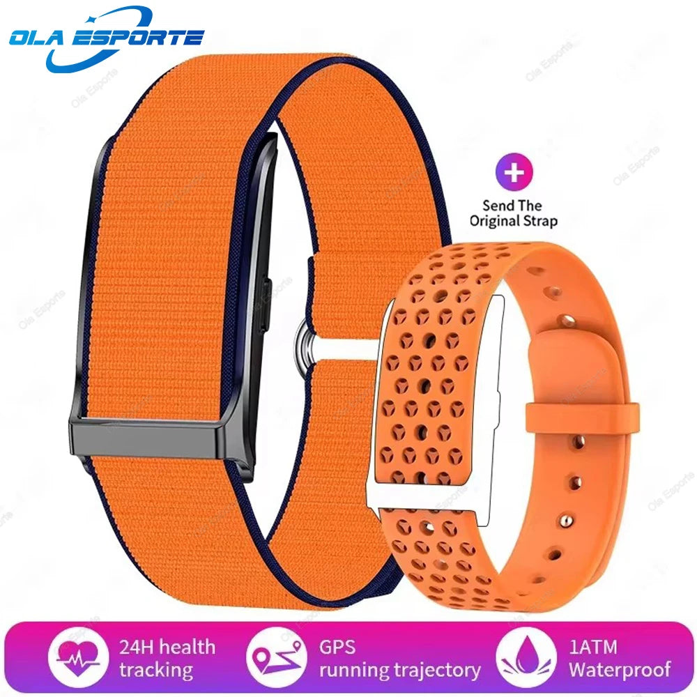 Ola Esporte No-Screen Smart Fitness Band | HR, Sleep & GPS Track