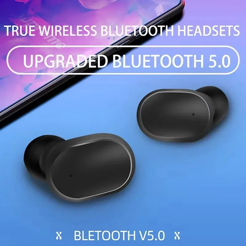 NEW A6S Wireless Headphones Fone Bluetooth Earphones Mini Earbuds with Mic Charging Gaming Headset Oasis Select