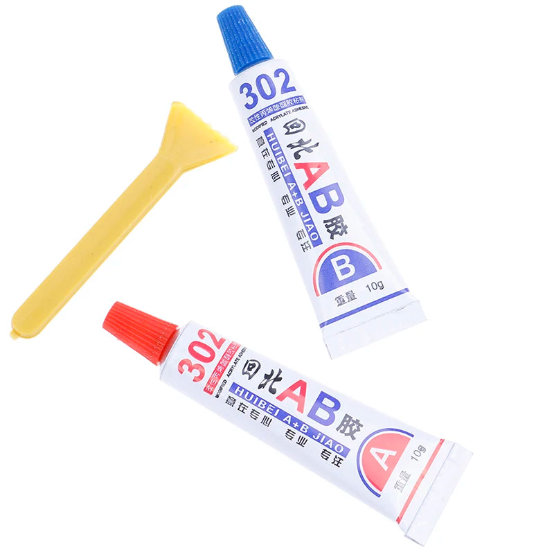 2Pcs Super Strong Epoxy Clear Glue Adhesive Resin Immediate Glue (A+B) Craft Oasis Select