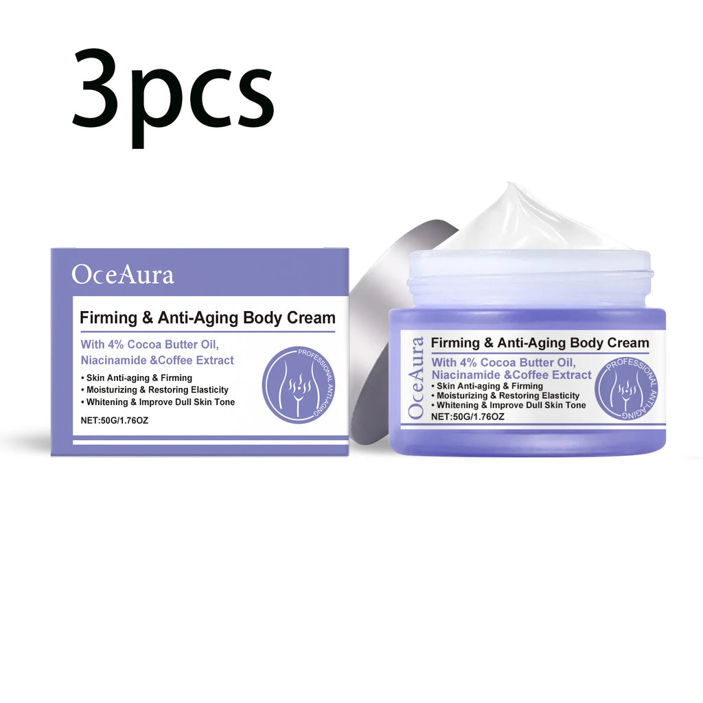 Firming Neck Cream Anti-Aging Smoothing Wrinkles Fine Lines Improves Crepey Skin Moisturizing Hyaluronic Acid Tightening Lotion Oasis Select 150g boxed