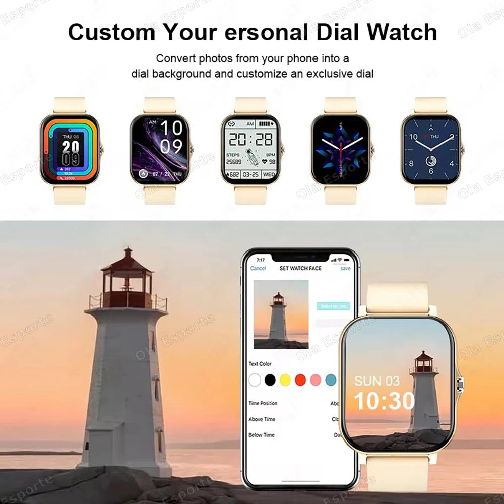 Ola Esporte 1.83" Smart Watch | Calls, Sleep & Activity Tracker
