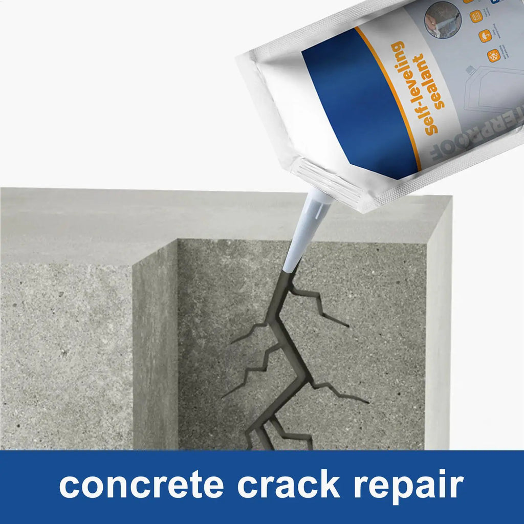 500ml Cement Concrete Waterproofing Sealant Liquid Concrete Crack Filler Penetrating Bonding Agent with High Strength for Roof Oasis Select