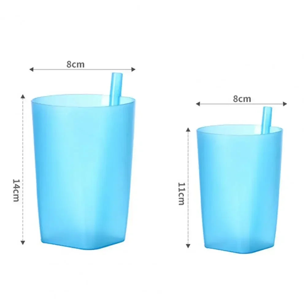 360ml Great Straw Cup Multipurpose Large Capacity Integrated Measuring Straw Drink Jug Juego Tazas De Cafe Y Plato Oasis Select