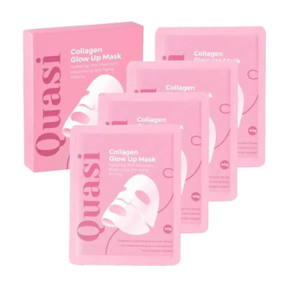 Collagen Face Mask Deep Hydrating Niacinamide & Low Molecular Firming & Smoothing Mask Korean Skincare Mask Oasis Select A