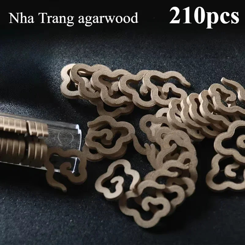 5 Bottle of Small Xiangyun Coiled Incense Nha Trang Agarwood and Sandalwood ambergris , Multiple Scents (42 Pieces Per Bottle) Oasis Select Nha Trang agarwood