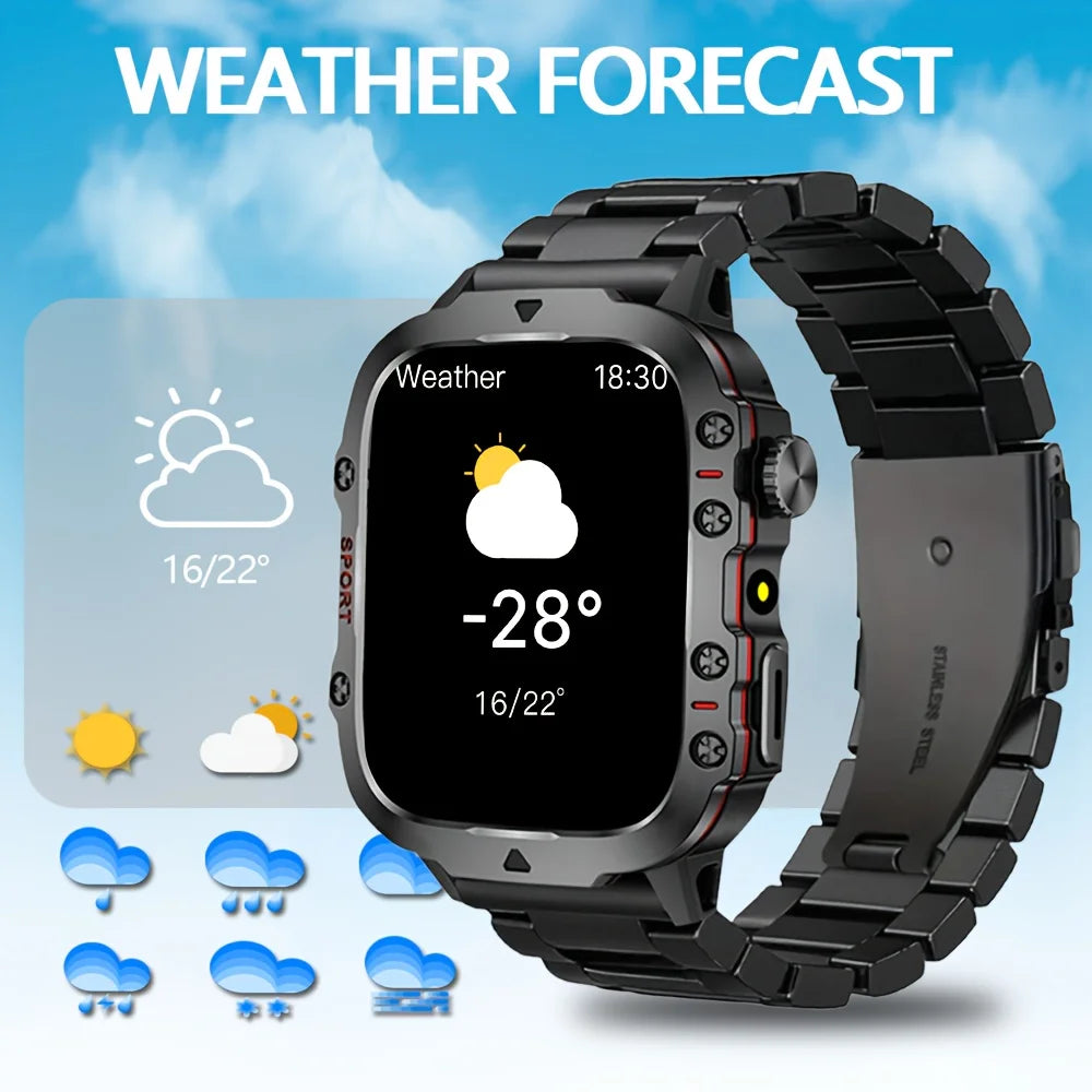 ERUN Full Touch Smart Watch – Multi-Sport, Calls & Voice