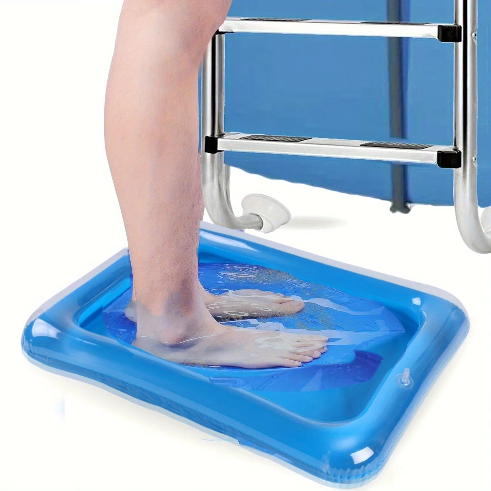 1pc Portable Foldable Pool Cleaning Basin, an Essential for Pool Maintenance Before Use, Can Also Be Used as a Foot Soaking Tub Oasis Select