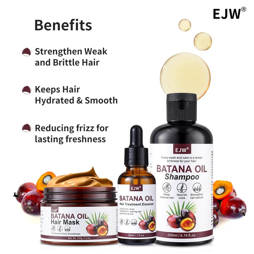 Batana Oil Shampoo for Hair Growth & Hair Loss Reduction Hair Growth Shampoo Oasis Select