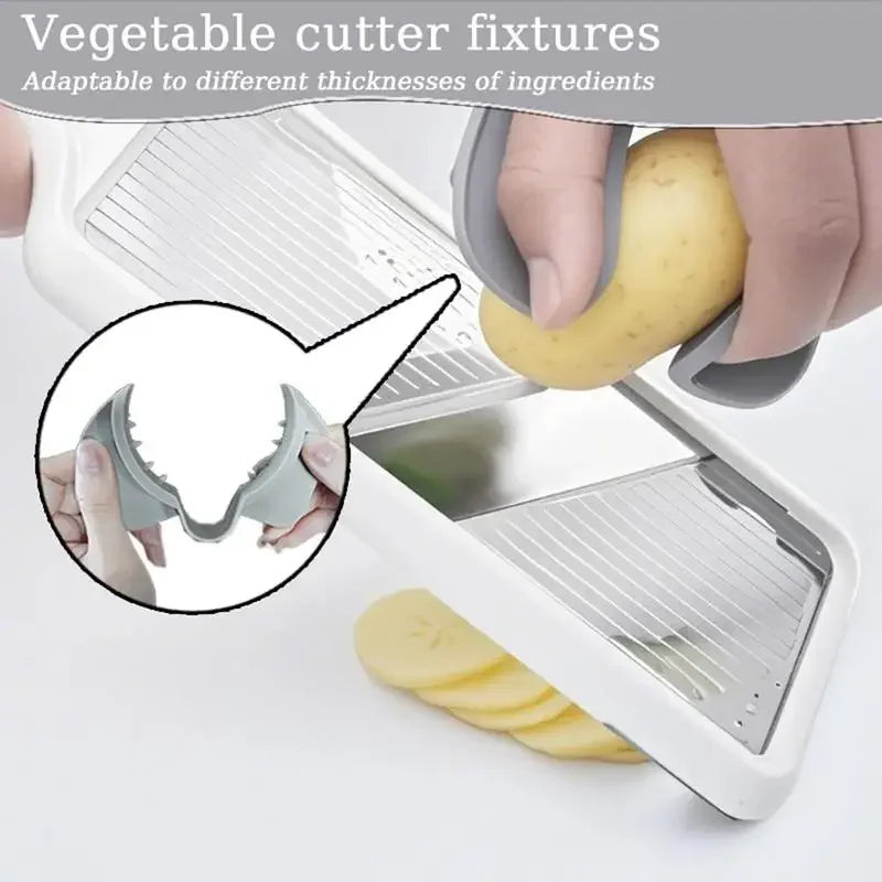 1pcs Vegetable Cutter Jig Safe Grater Finger Guard for Mandoline Slicer Protective Ergonomic Non Slip Kitchen Accessories Oasis Select