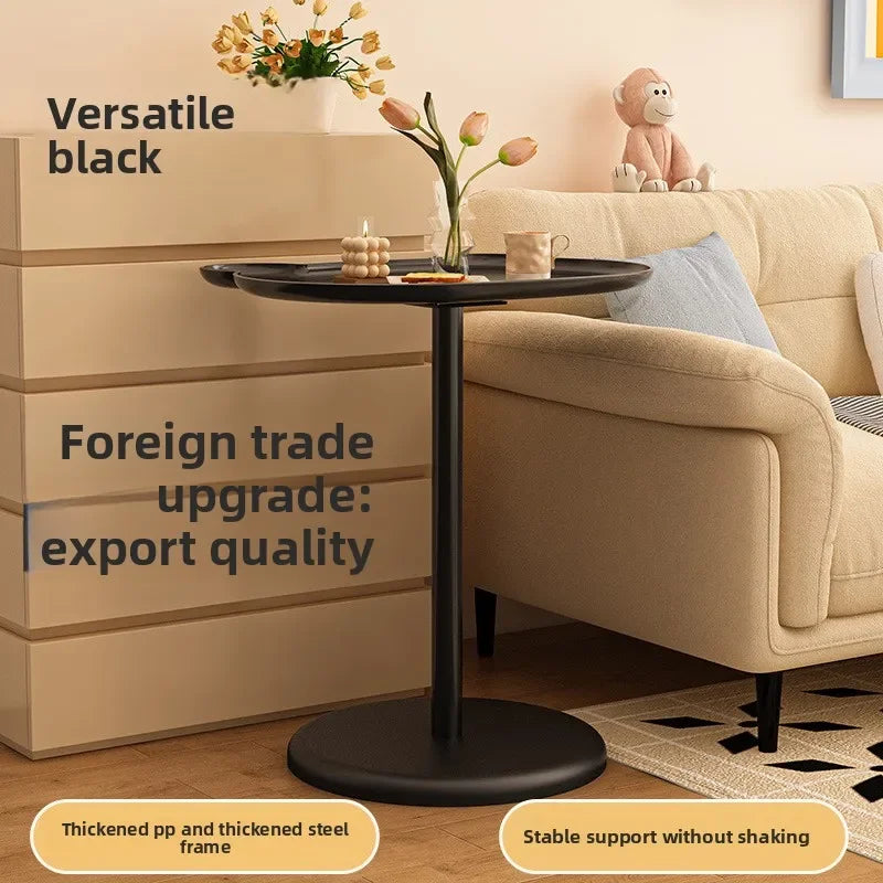 Multi-functional Small coffee table living room cream wind sofa edge table removable bedroom bedside table small round table Oasis Select