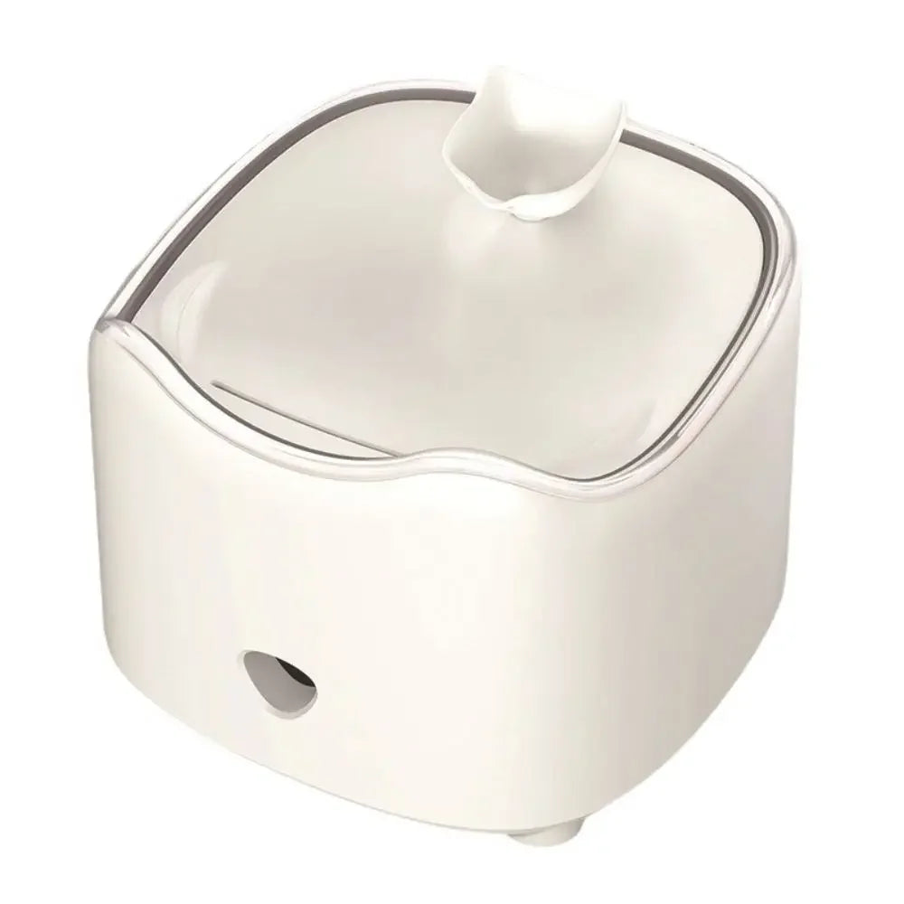 Automatic Cat Water Fountain 1.5L Pet Water Drinker Mute Water Dispenser Dog Watering For Dog Puppy Kitten Pussy Cat Accessories Oasis Select WHITE