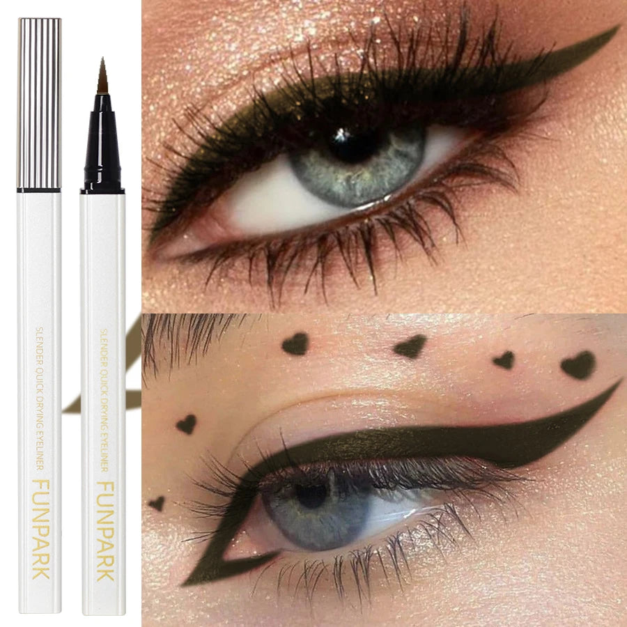 FUNPARK Brown Liquid Eyeliner – Waterproof & Long-Lasting