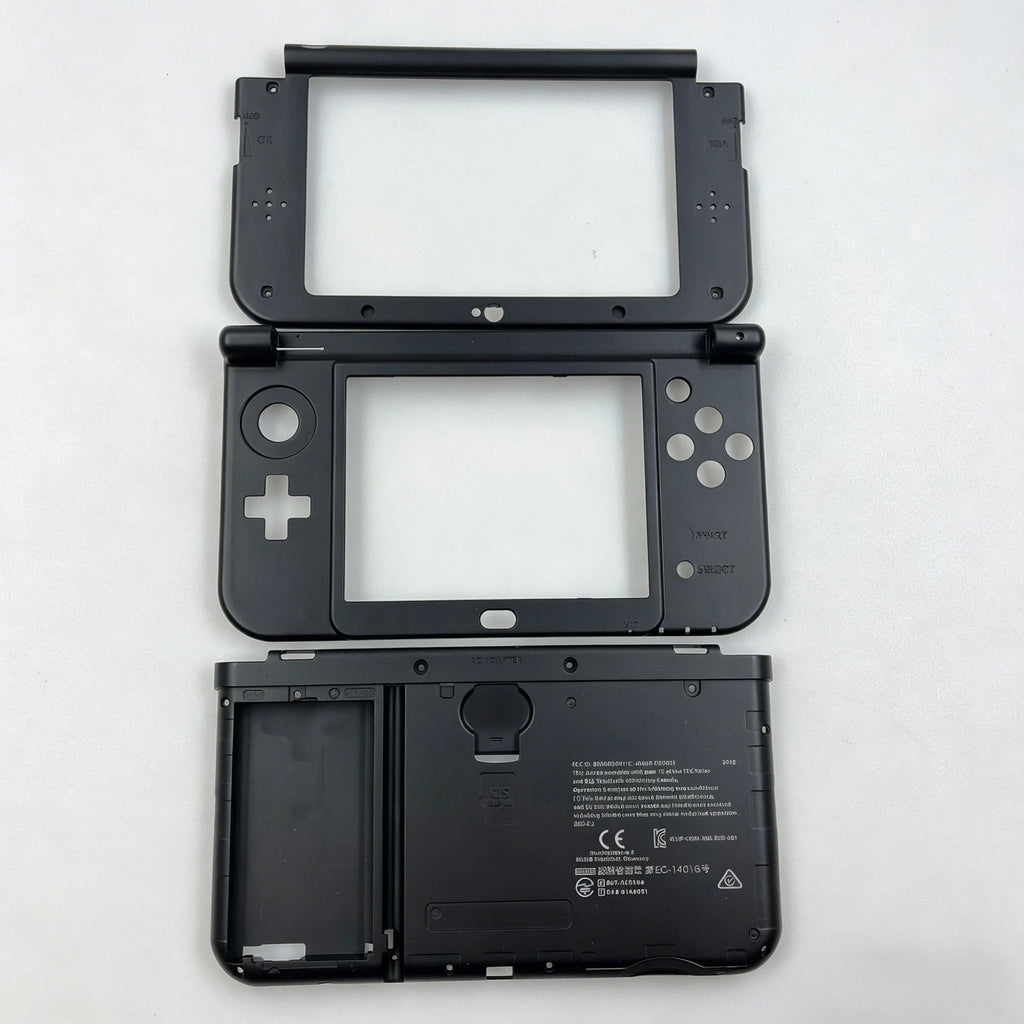 For NEW 3DS XL Replacement Complete Housing Case Set Middle Housing Shell Hinge Part Bottom Middle Shell Cover Plastic Frame Oasis Select