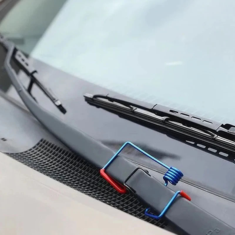 2Pcs Car Windshield Wiper Intensifier Coil, Universal Savvy Wiper Arms Lock, Automobile Swap-able Gadget Tools. Oasis Select