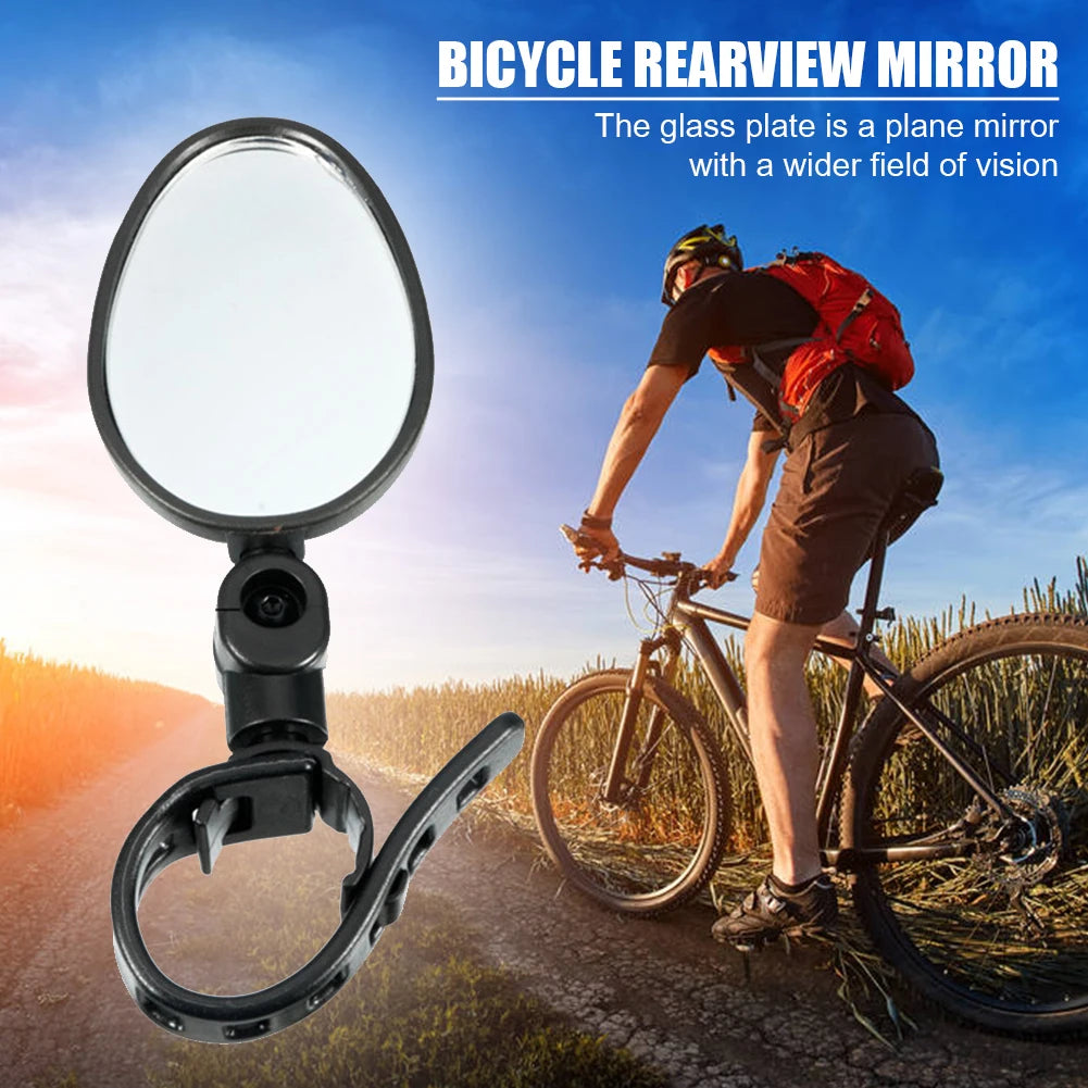 360° Adjustable Bicycle Rearview Mirror – MTB & Road Bike Bicycle Handlebar Mirror Oasis Select