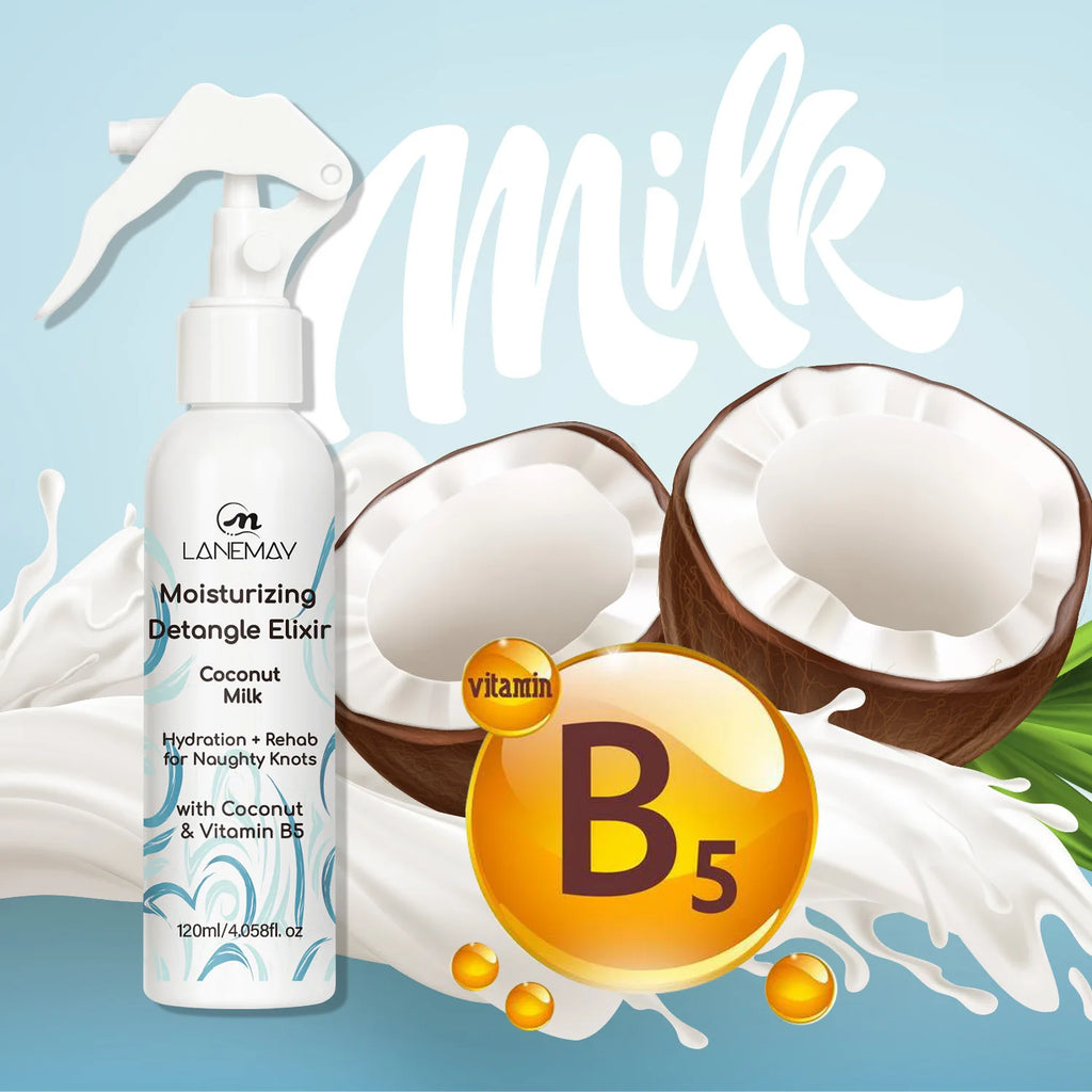Coconut Oil Hair Conditioner – Moisturizing Detangle Elixir 120ml
