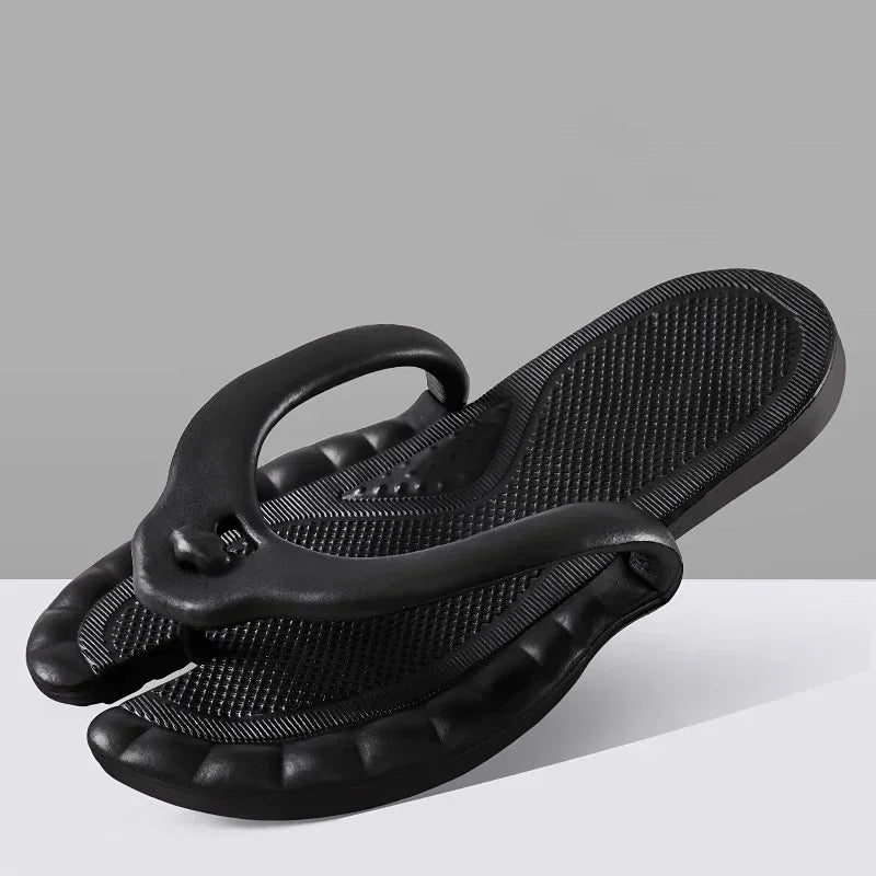 Foldable Portable Slippers for Travel Men Women Anti Slip Lightweight Flip Flops for Swimming Shower Beach Hotel Gym Use Oasis Select 38-39 Black