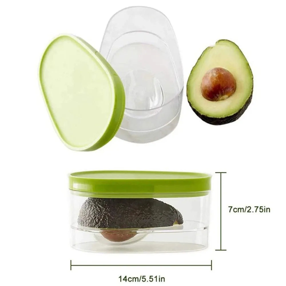 Avocado Keeper 2-Piece Sealed Saver Box – Fridge Fresh