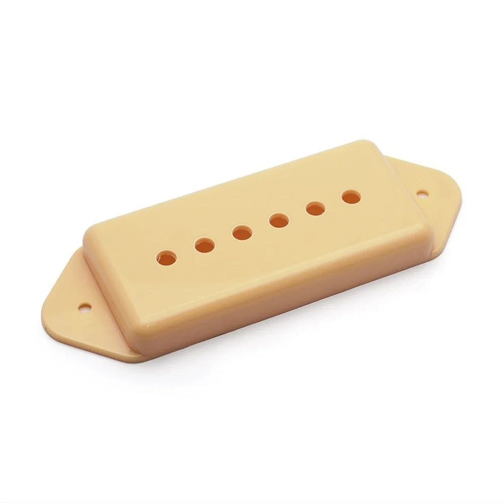 P90 Style Plastic Pickup Cover for 6 String For SEMI Hollow Electric Guitars Easy Installation Black White Yellow Oasis Select