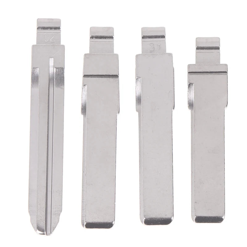 10Pcs 2# 31# 86# 89# Metal Uncut Blank Flip Remote Key Blade For VW Passat Bora Seat Skoda Audi For Keydiy KD Xhorse VVDI JMD Oasis Select