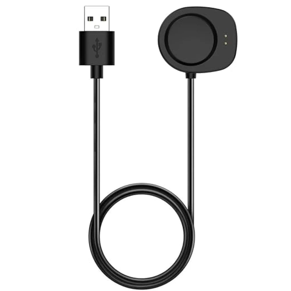 USB Charger Cable for Amazfit T-Rex 3 & Balance Smartwatch Smartwatch Charger Cable Oasis Select black