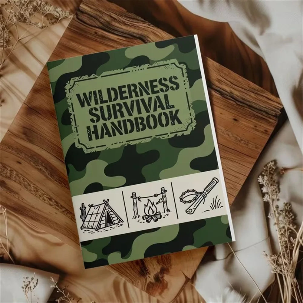 Wilderness Survival Notebook & Outdoor Guide for Adults