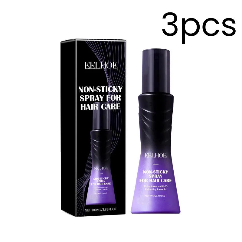 EELHOE Hair Care Spray Deep Nourishment Long Lasting Fragrance Refreshing Non Sticky Gentle Formula Volumizing Hair Spray 100ml Oasis Select 3pcs