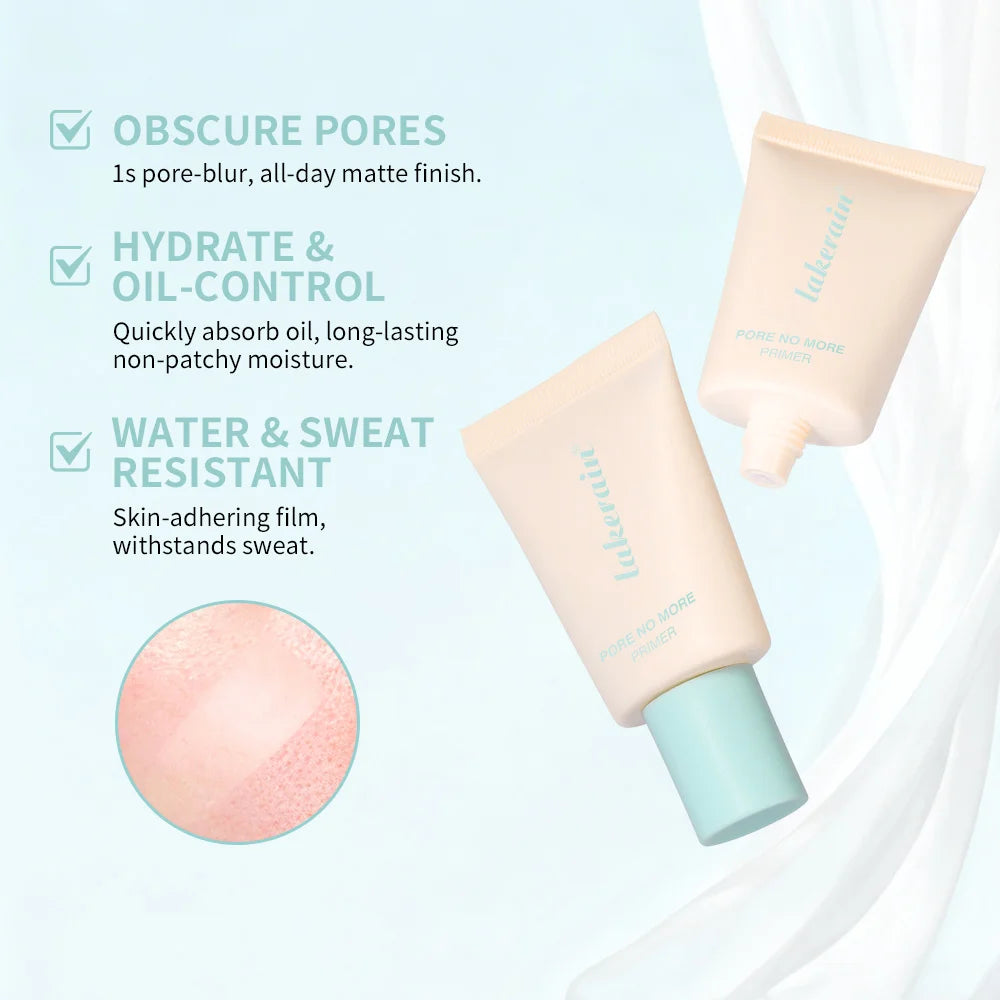 30ml Pore-Minimizing Primer Moisturizing Long-Lasting Oil-Control Matte Finish Base Makeup Water & Sweat Resistant Primer Oasis Select
