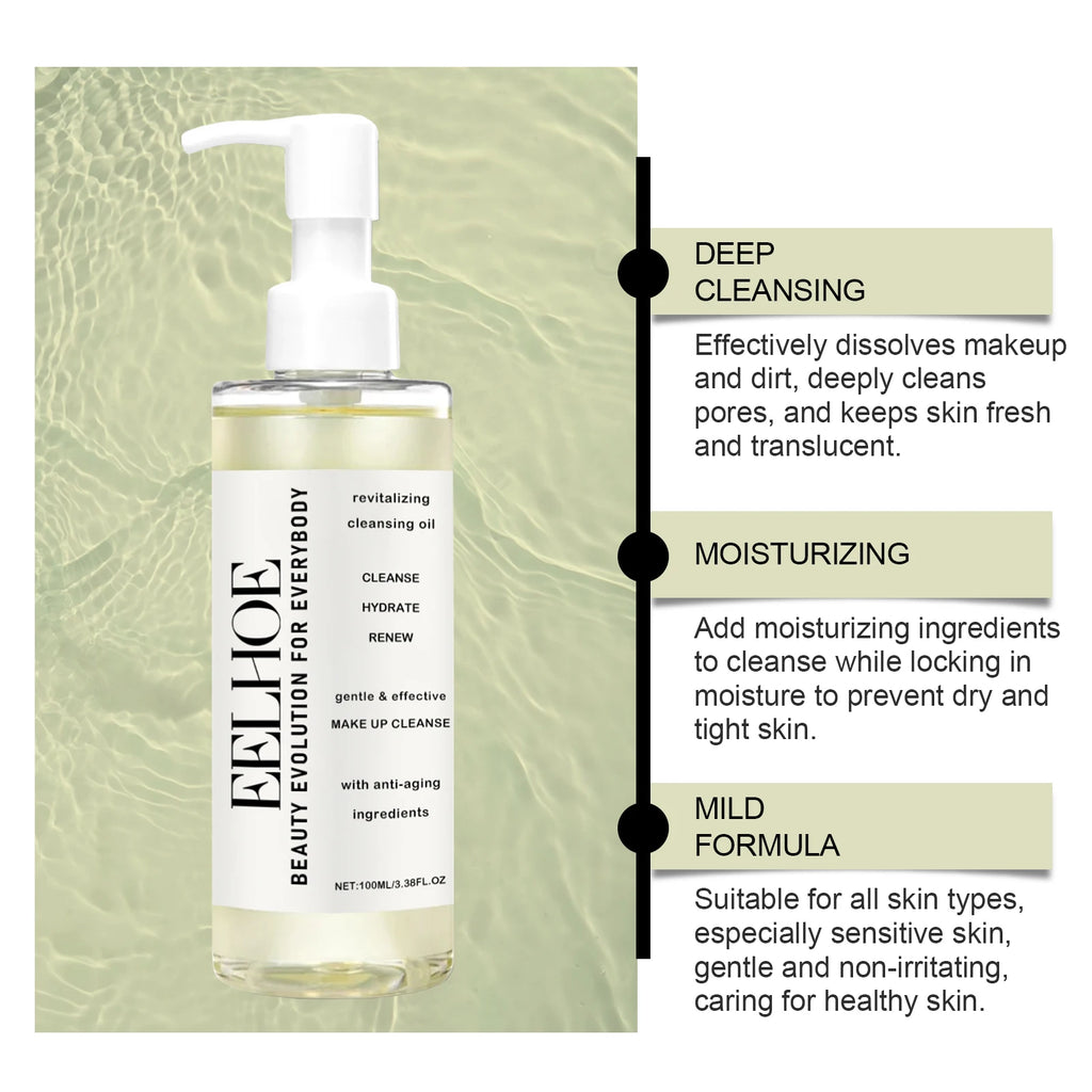 Eelhoe Gentle Cleansing Oil – Makeup Remover, 100ml