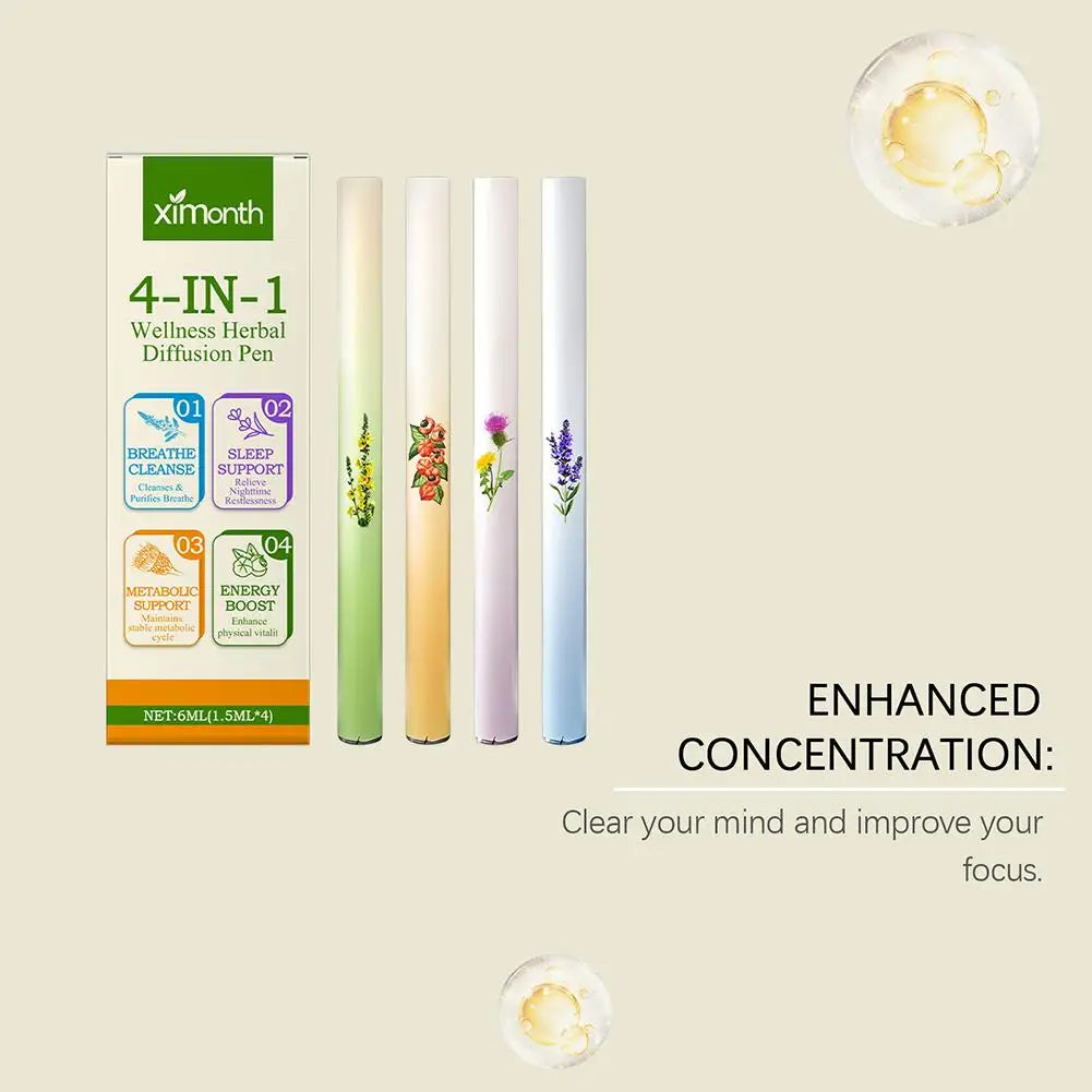 Herbal Diffuser Bar – Mullein, Thyme, Mint & Green Tea Herbal Aromatherapy Bar Oasis Select