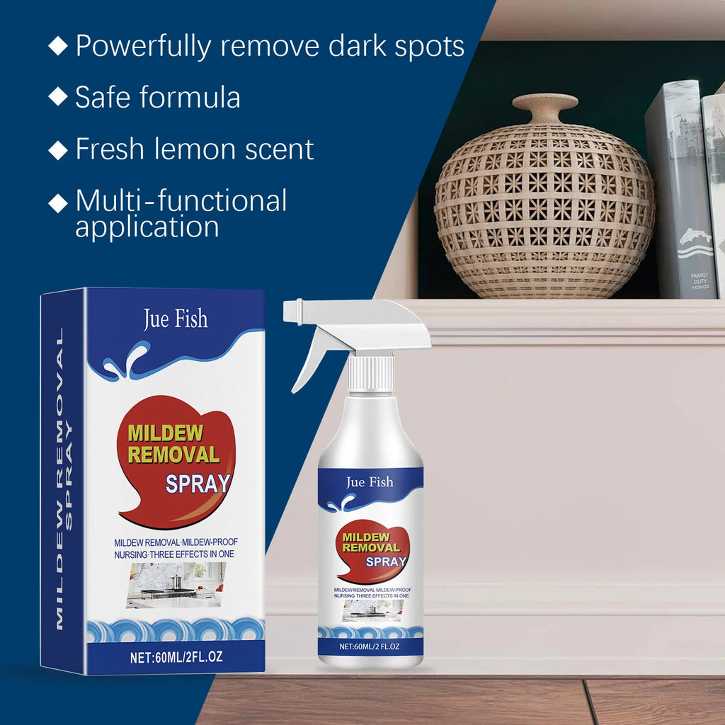Mildew Removal Spray – Tiles, Bathtubs & Mould Cleaner 60ml Mould Removal Spray Oasis Select