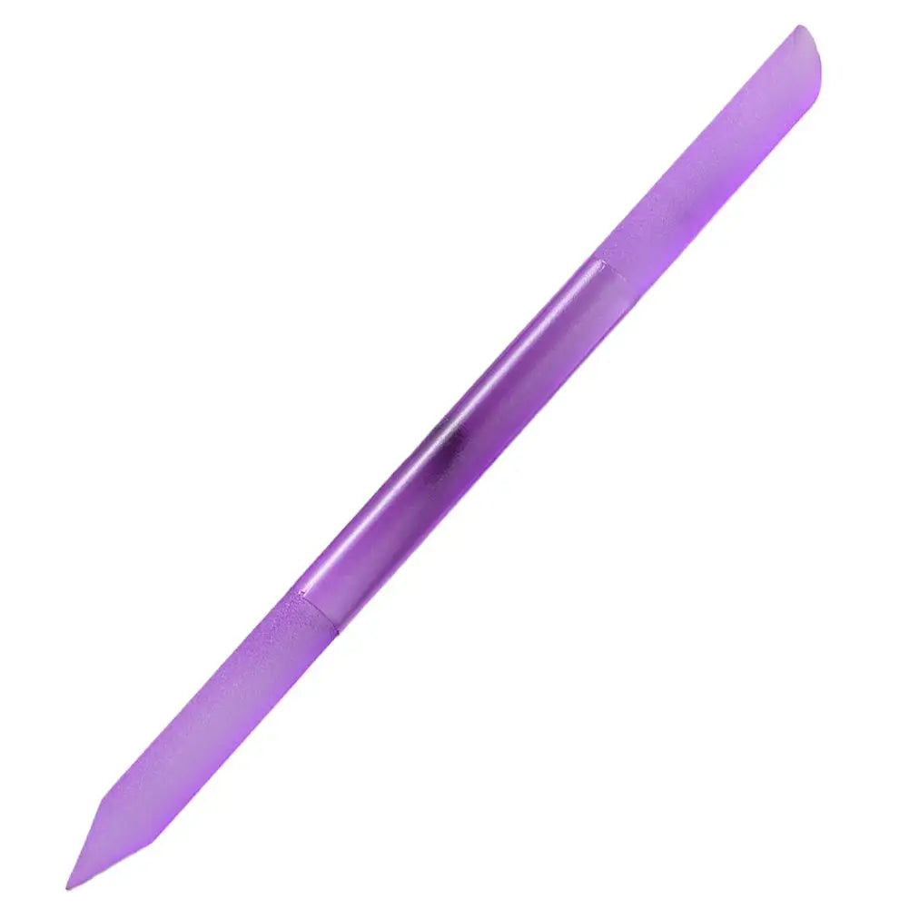 Crystal Glass Cuticle Pusher – Dual-Ended Reusable Nail Tool Cuticle Pusher Tool Oasis Select purple