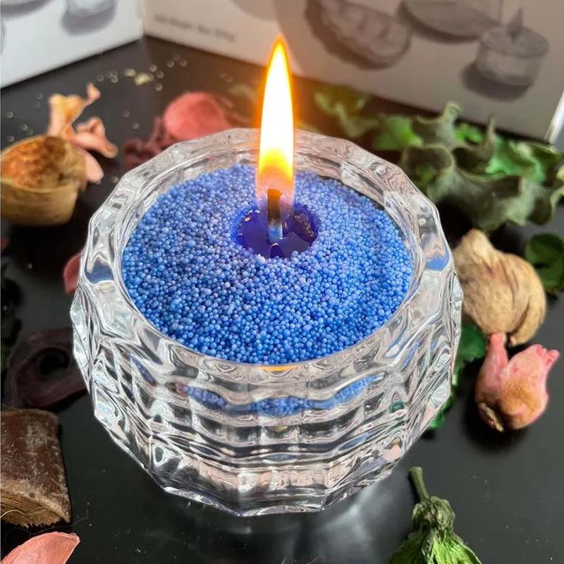 50g Pearl Candle Wax Set & 5 Wicks – DIY Candle Making Kit