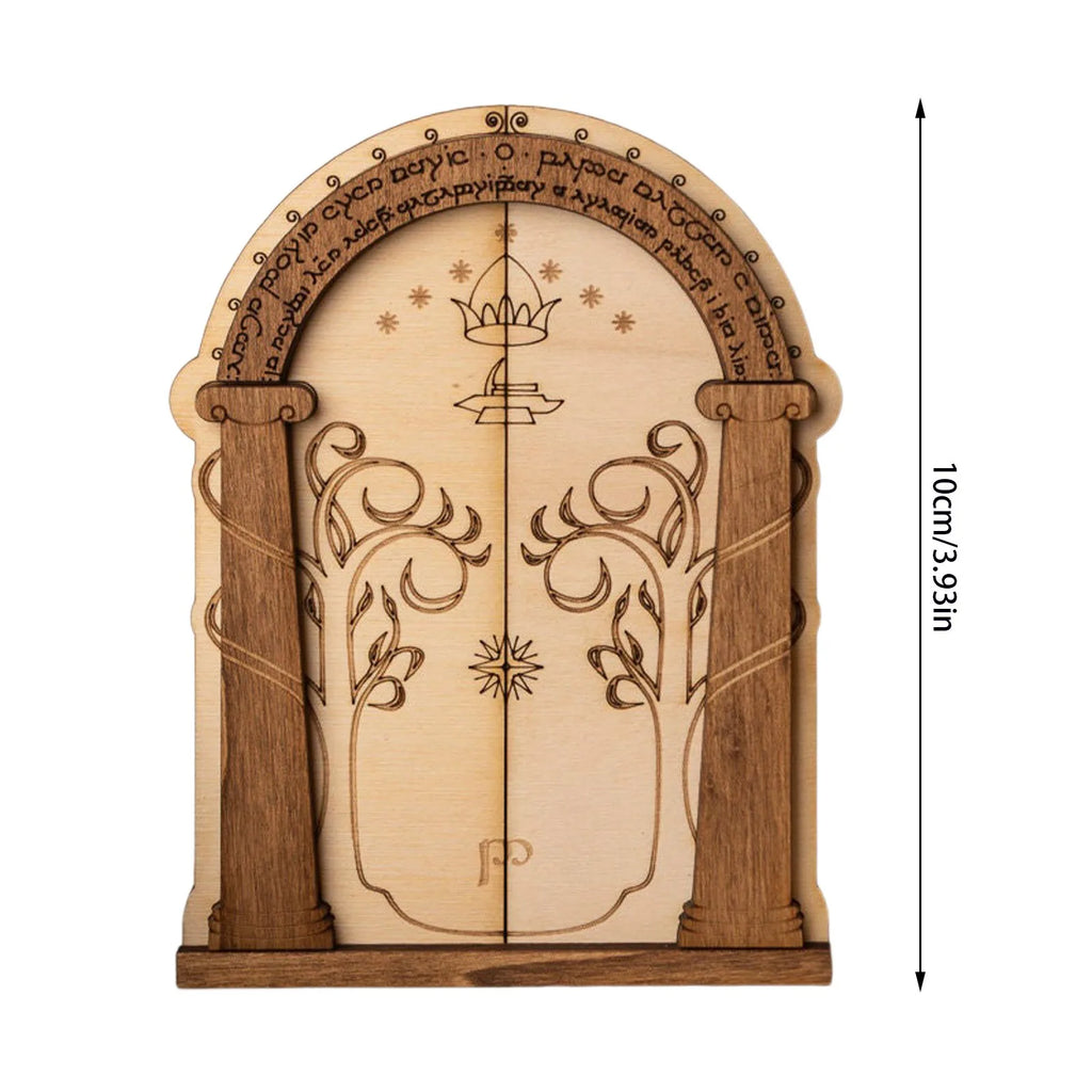 Fairys Doors For Trees Outdoor Miniature Fairys Door For Tree Decoration Fairys Garden Accessories Oasis Select D One Size