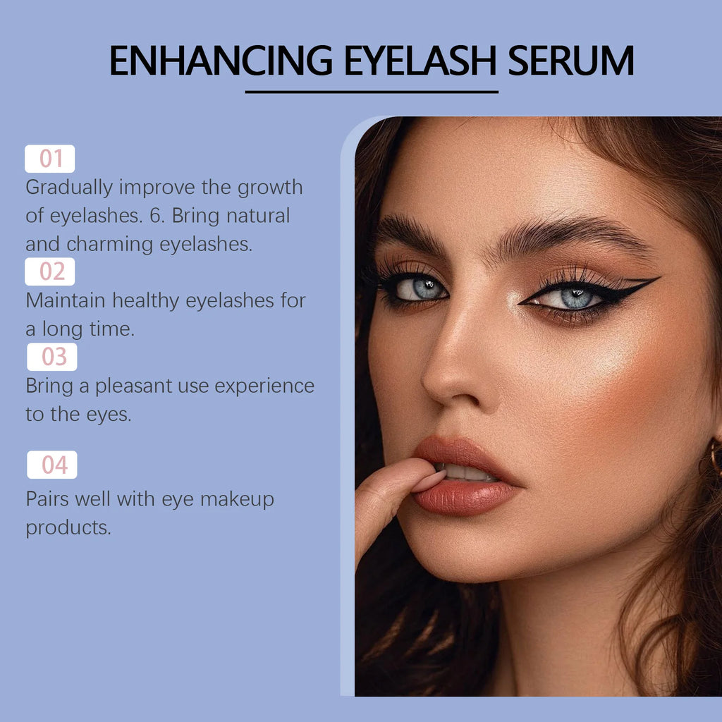 Eyelash Growth Serum – Lengthen, Thicken & Curl with Vitamin E Eyelash Growth Serum Oasis Select